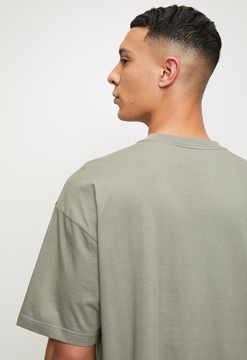 adidas Originals - LNY Box Logo Tee- Silver pebble grey