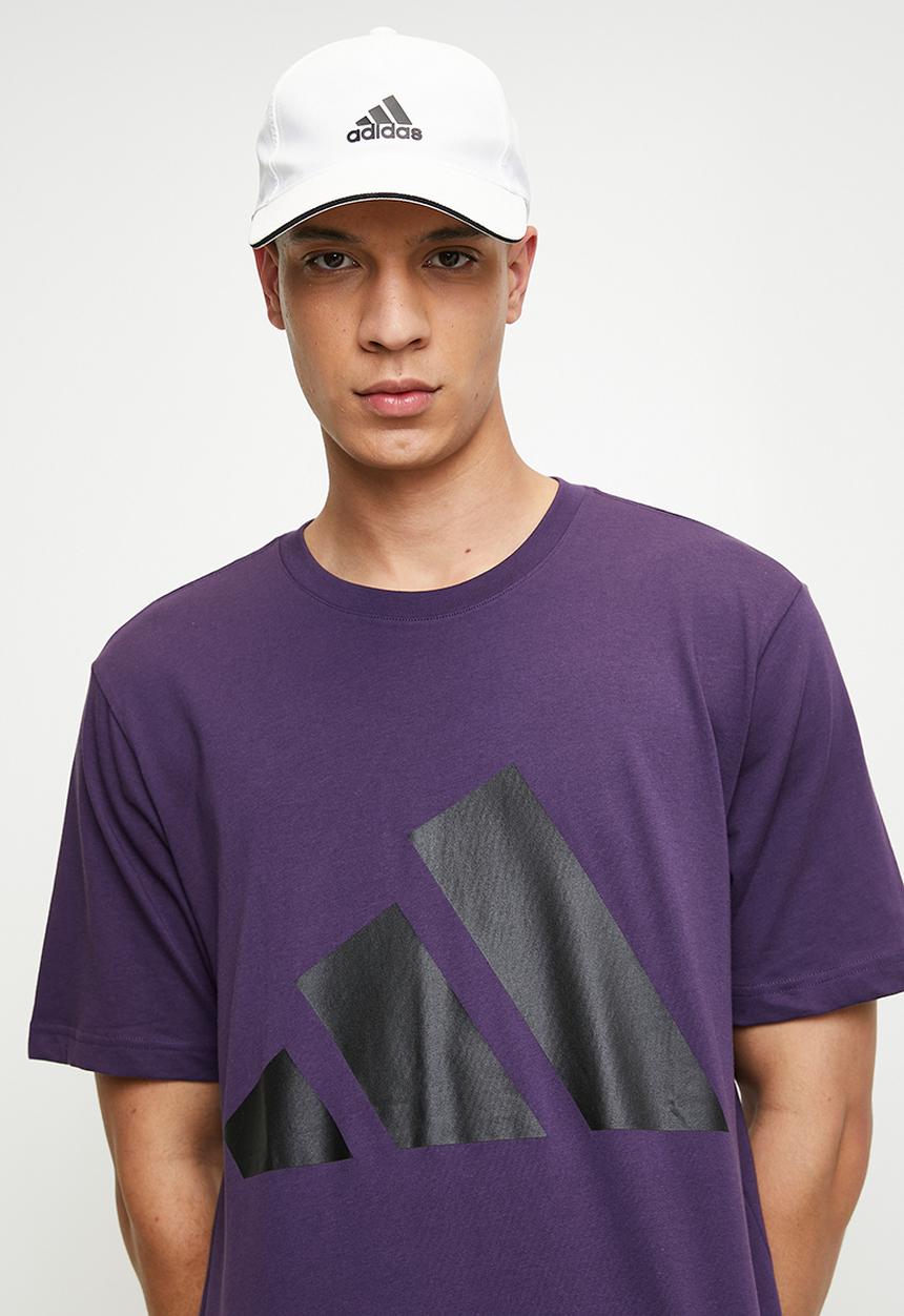 adidas Performance - Big Logo SJ Tee - Aurora plum