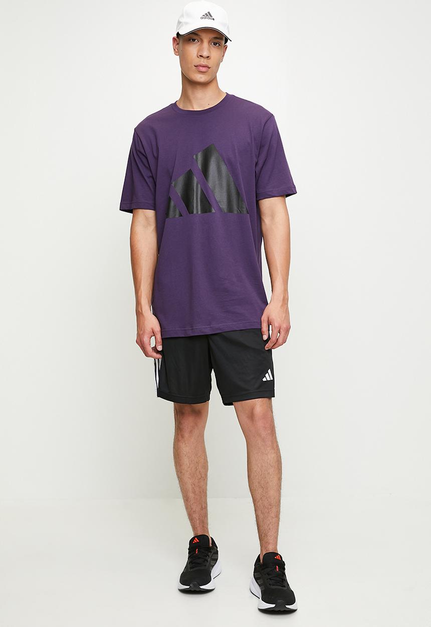 adidas Performance - Big Logo SJ Tee - Aurora plum