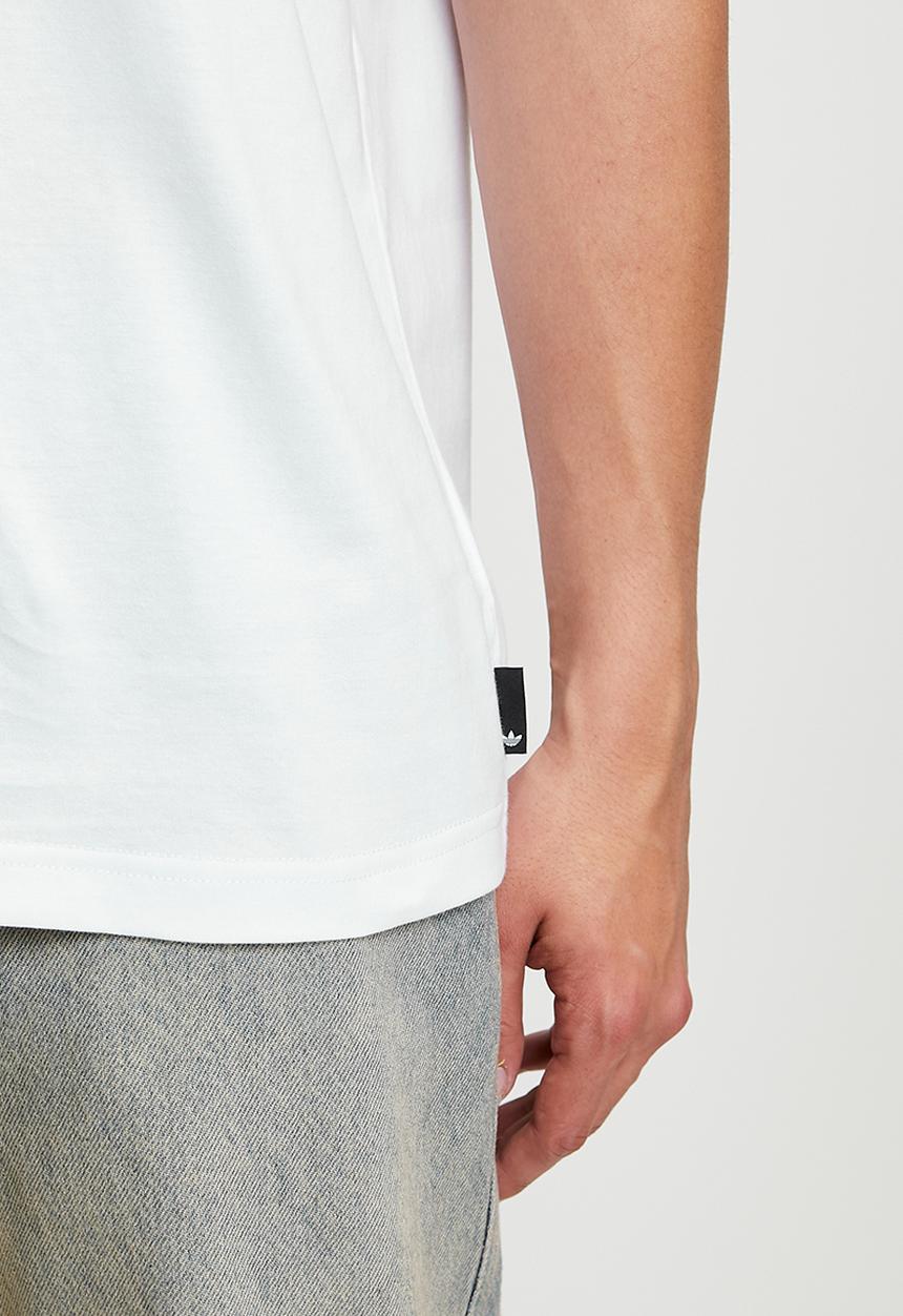 adidas Originals - Camo Logo Tee  - white