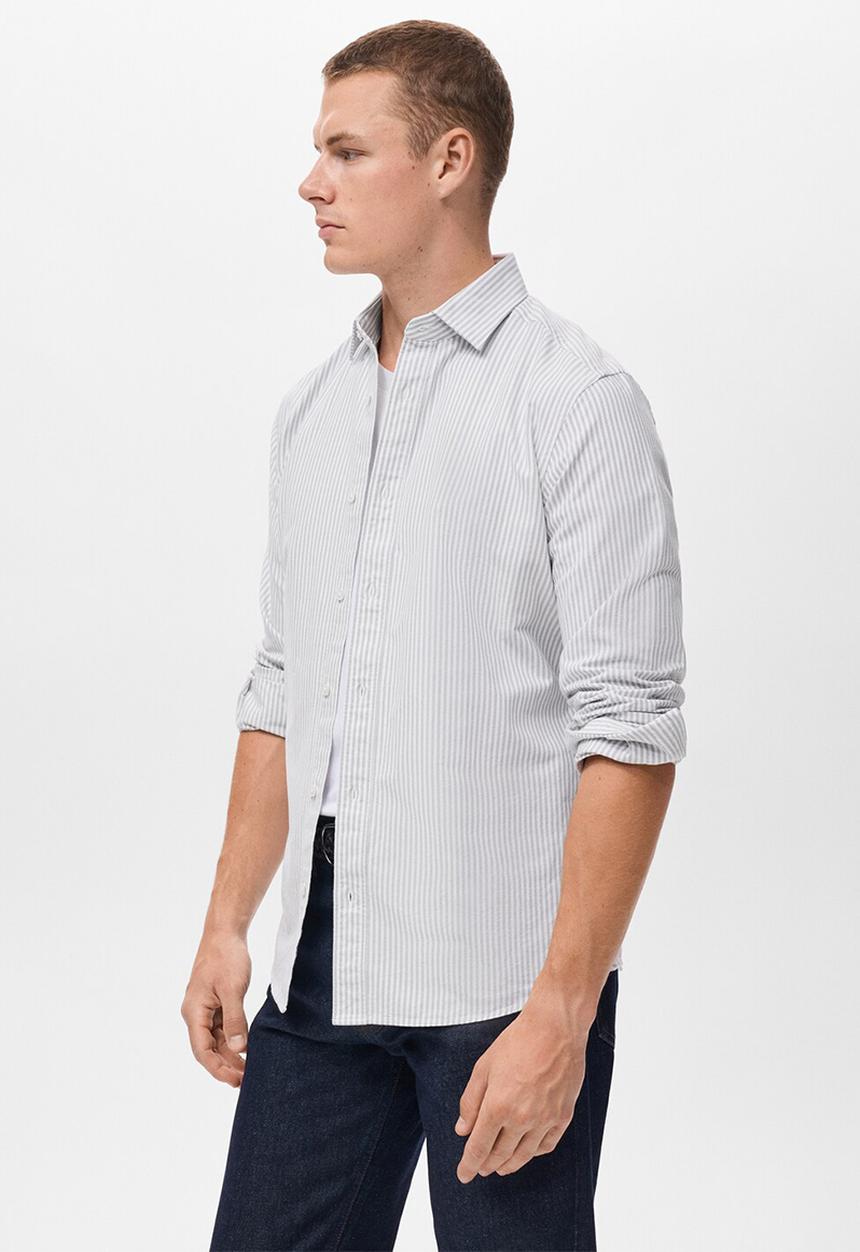 MANGO - Camisa Kodak1 - Grey