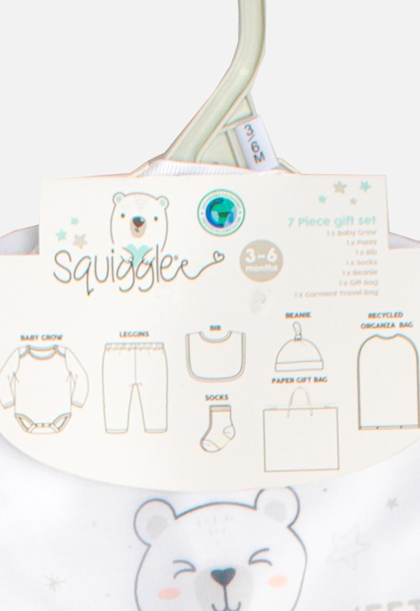 Character Group - 7 Piece gift set - grey & white