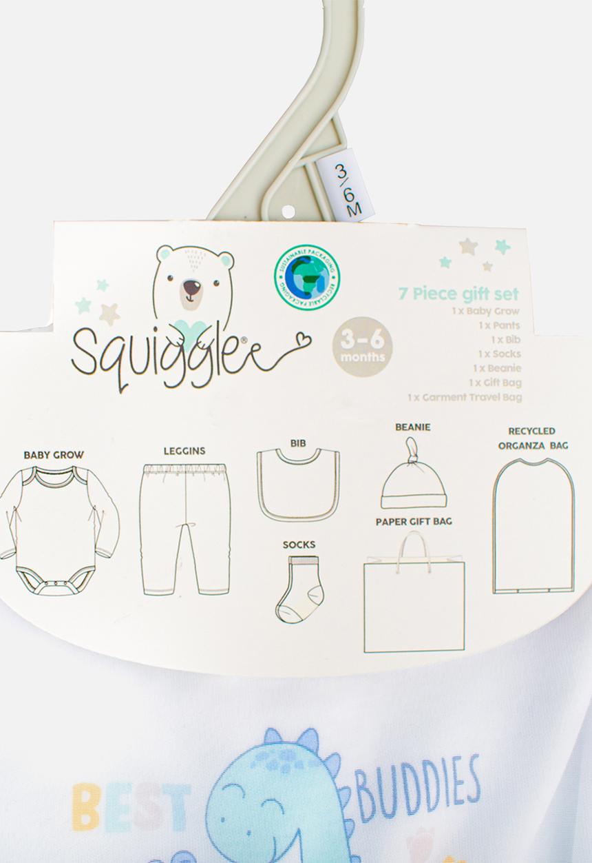 Character Group - 7 Piece gift set - blue & white