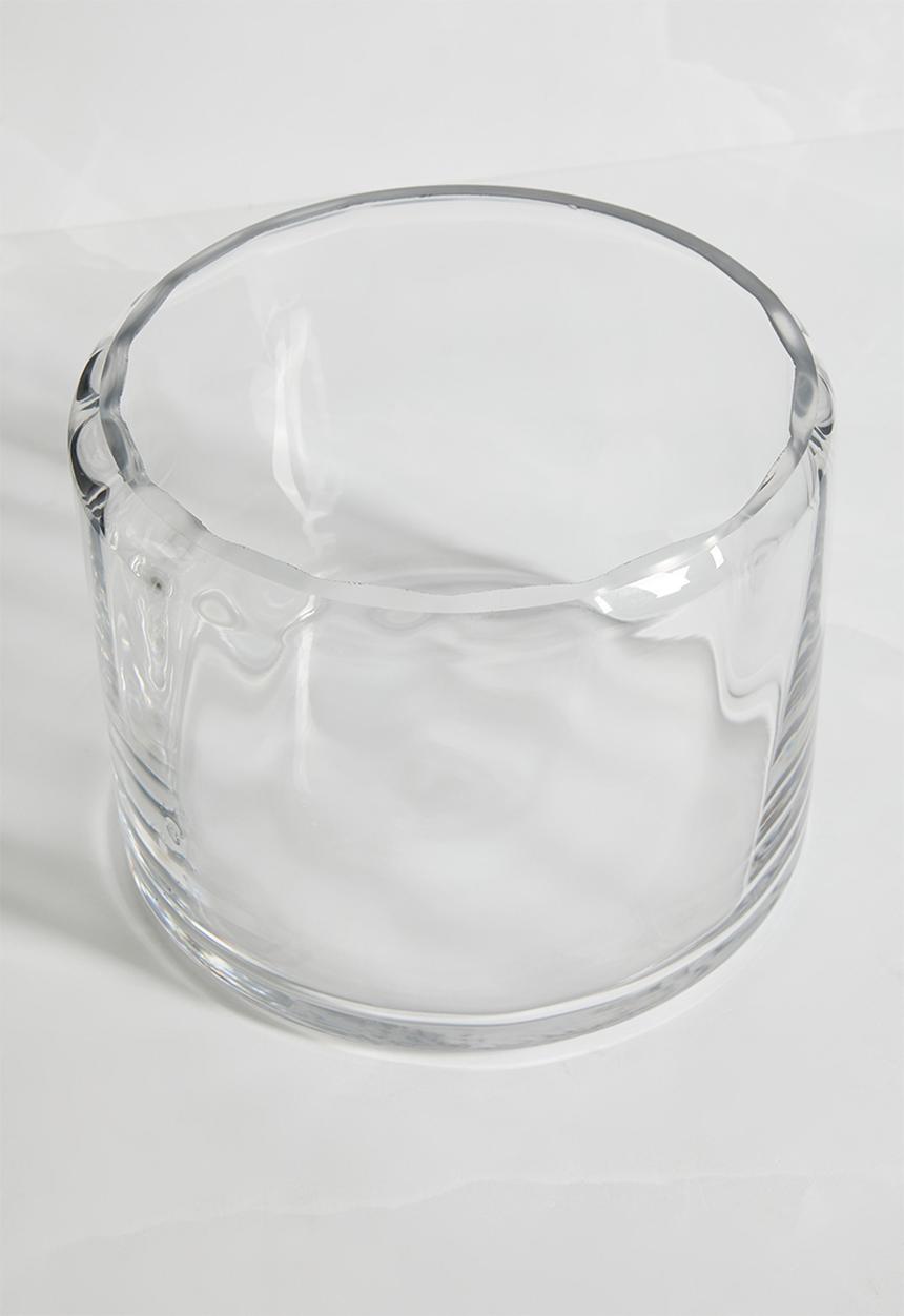 Silk By Design - Rounded cylinder glass vase