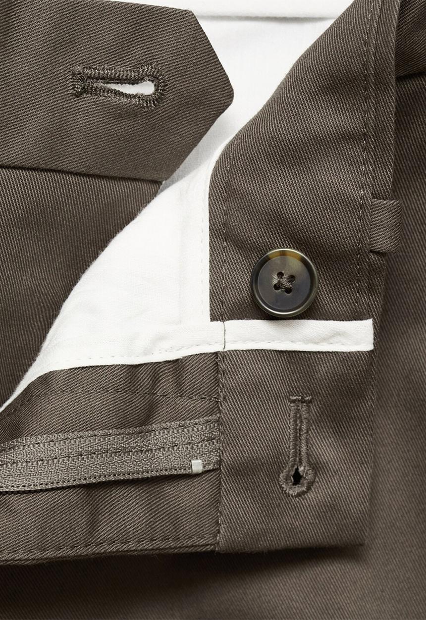 MANGO - Pantalon Dublino - Dark Brown