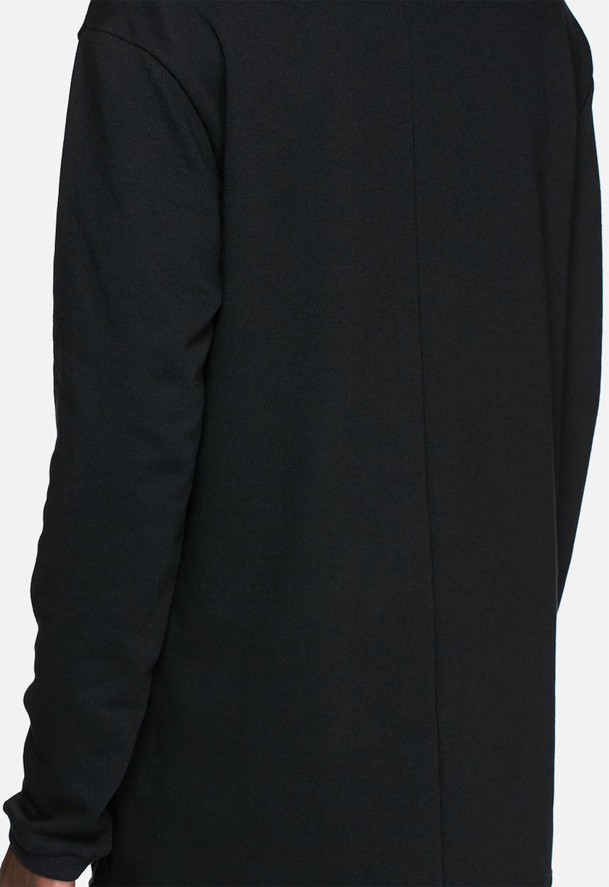 basicthread - Loopback curved hem sweat