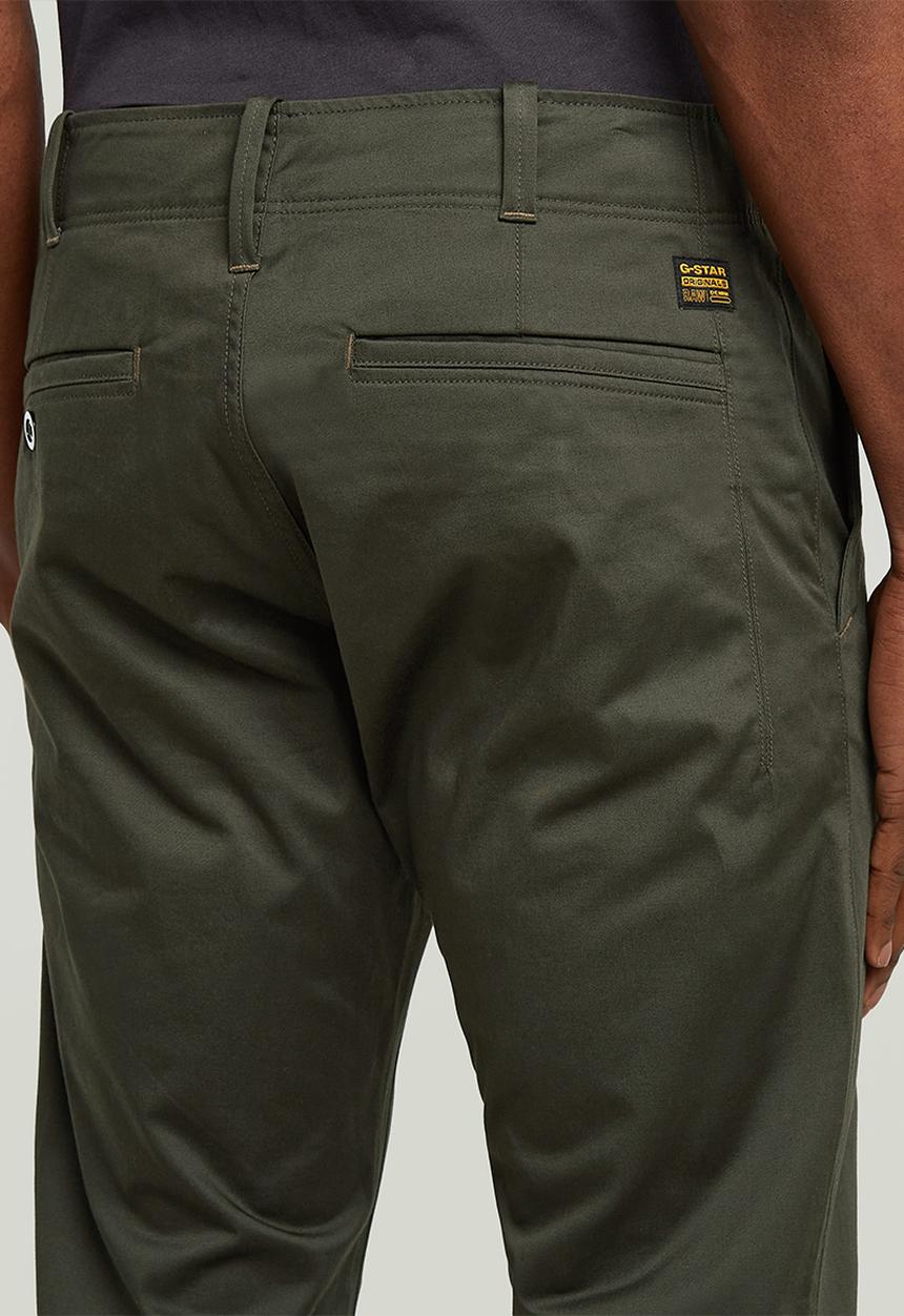 G-STAR - Mosa Straight Chino - asfalt