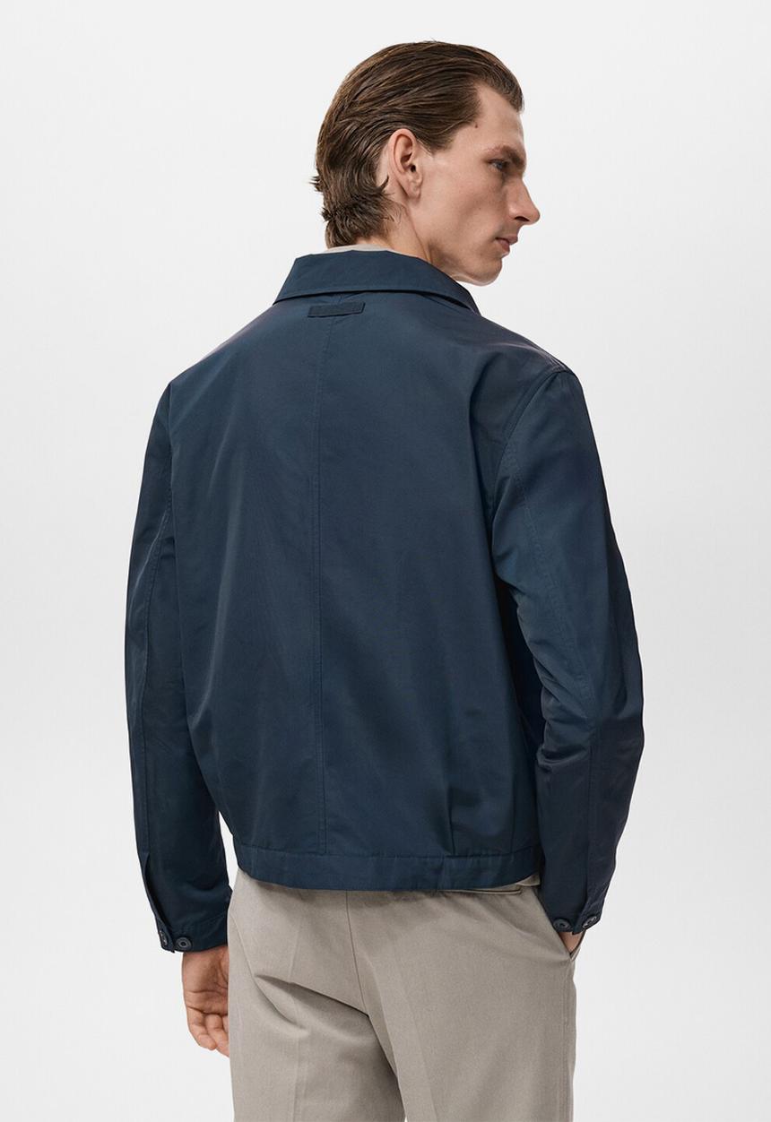 MANGO - Chaqueta Iago - Dark Blue