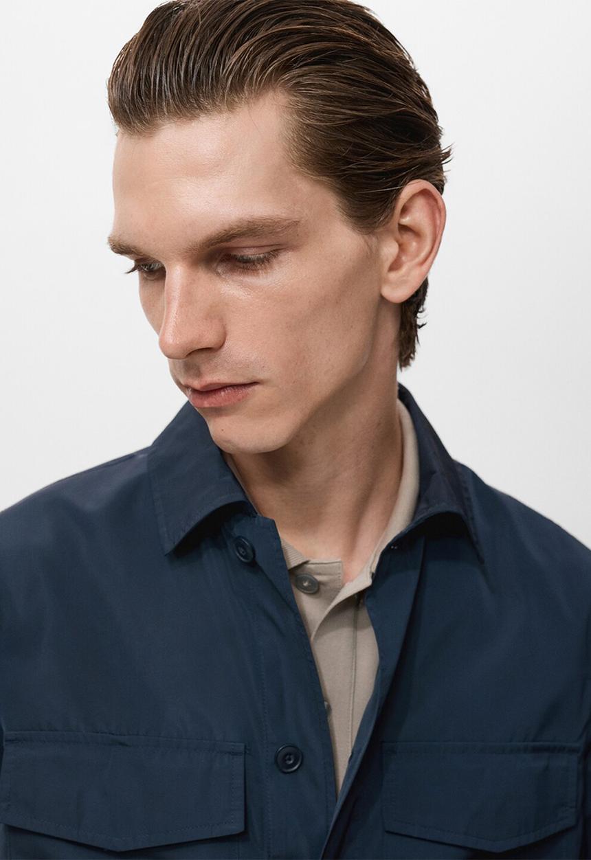 MANGO - Chaqueta Iago - Dark Blue