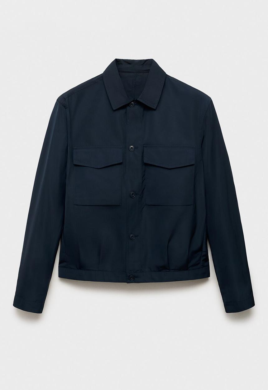 MANGO - Chaqueta Iago - Dark Blue