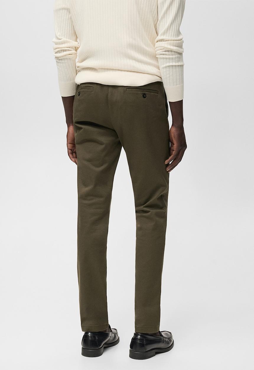 MANGO - Pantalon Barna - Khaki