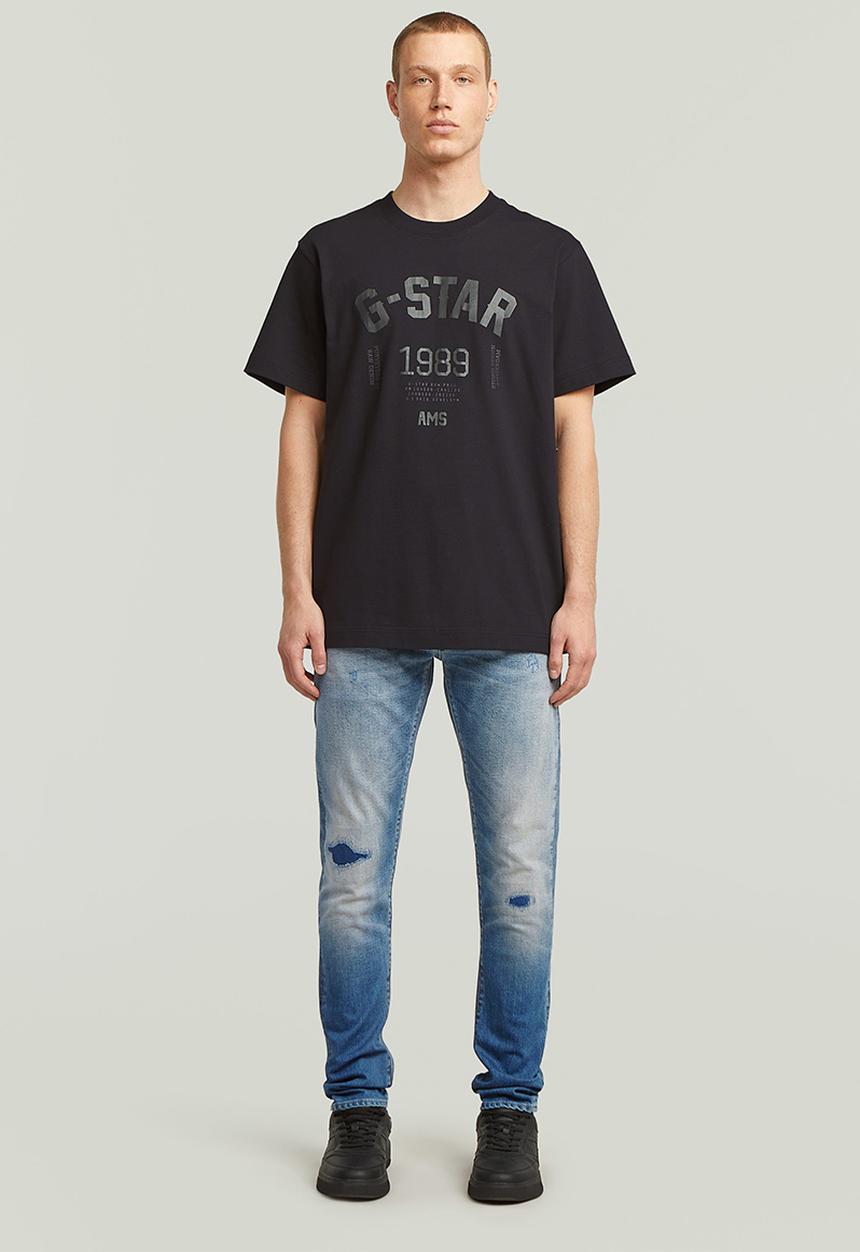 G-STAR - 89 back gr loose r t - dk black