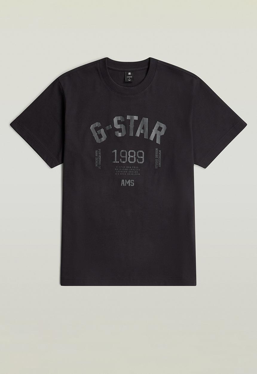 G-STAR - 89 back gr loose r t - dk black