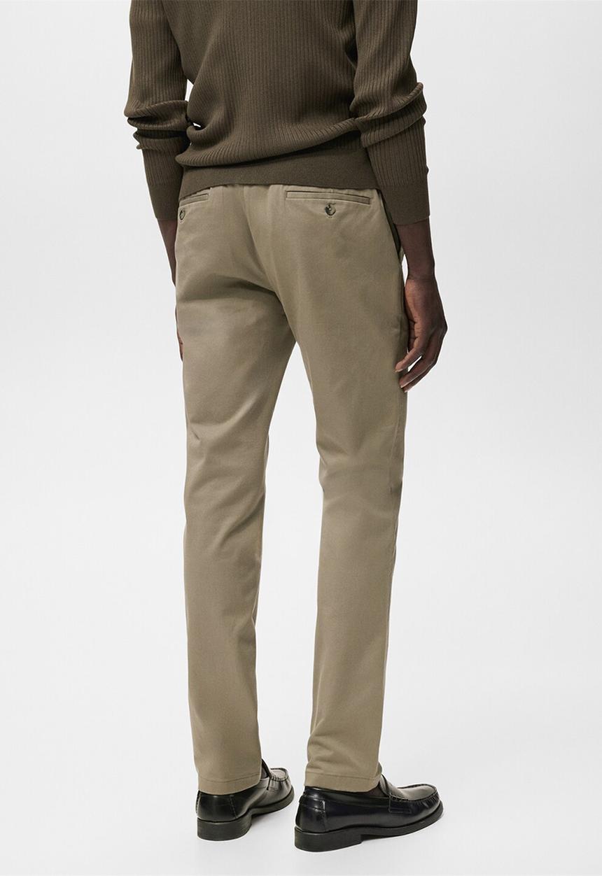 MANGO - Pantalon Barna - Medium Gray