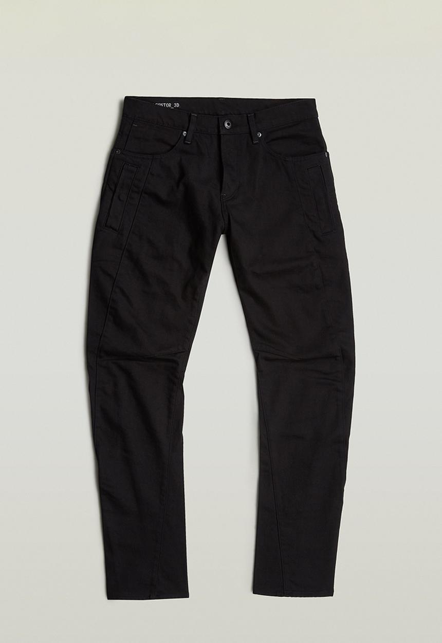 G-STAR - Nero black stretch denim r - pitch black