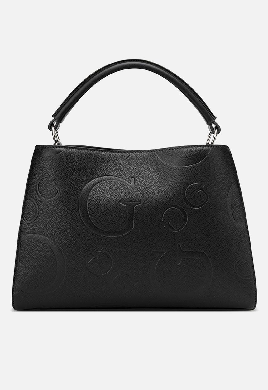 GUESS - Jarson Satchel Bag- Black