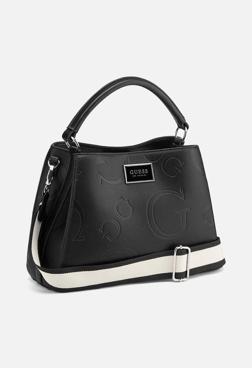 GUESS - Jarson Satchel Bag- Black