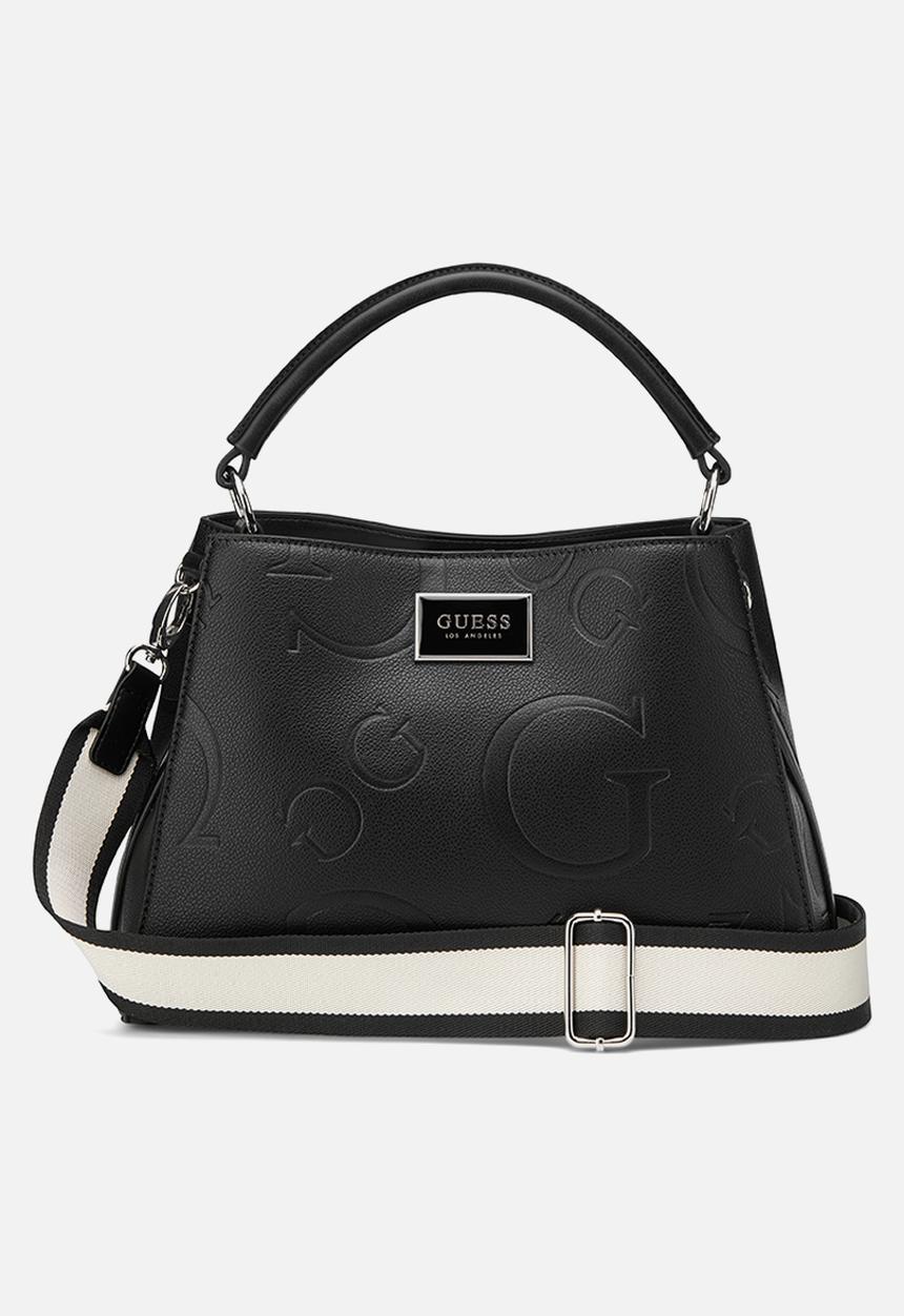 GUESS - Jarson Satchel Bag- Black