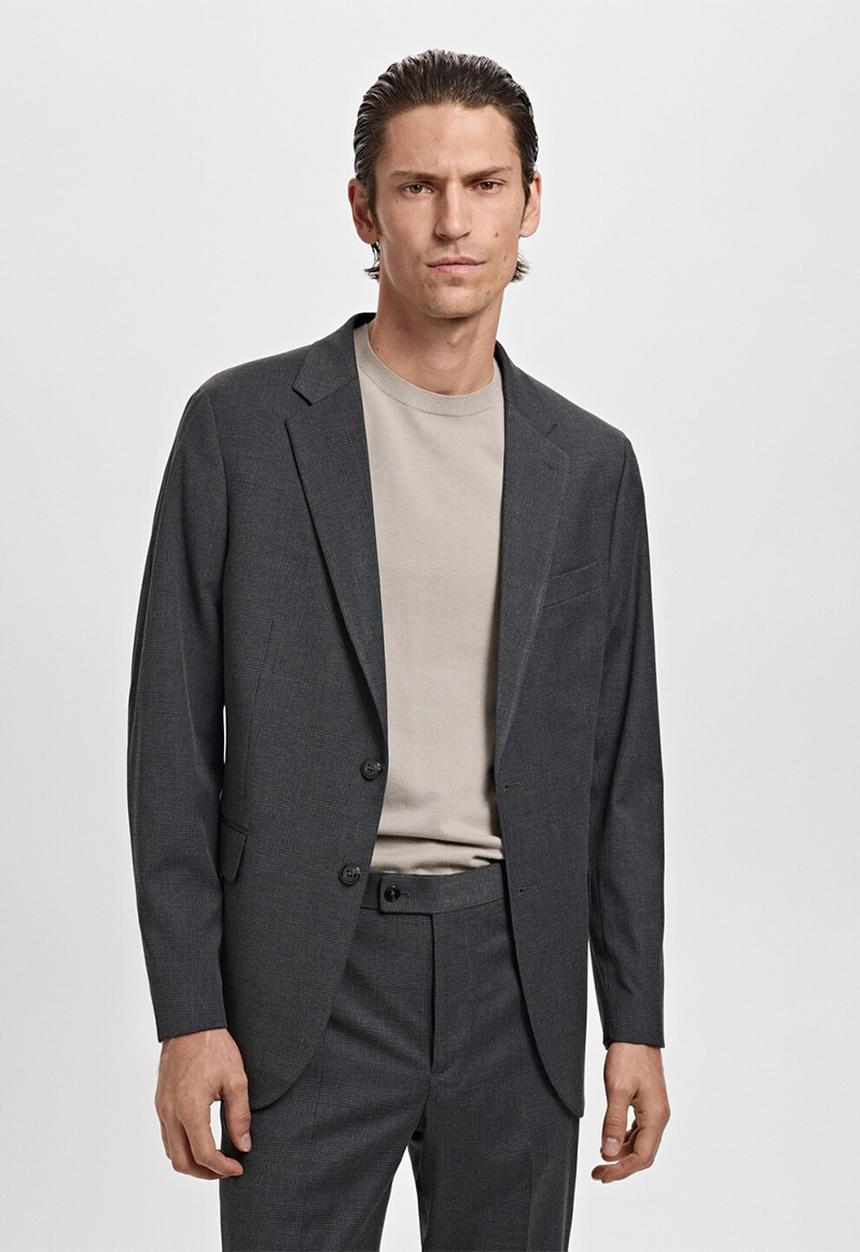 MANGO - Americana Milan - Dark Grey