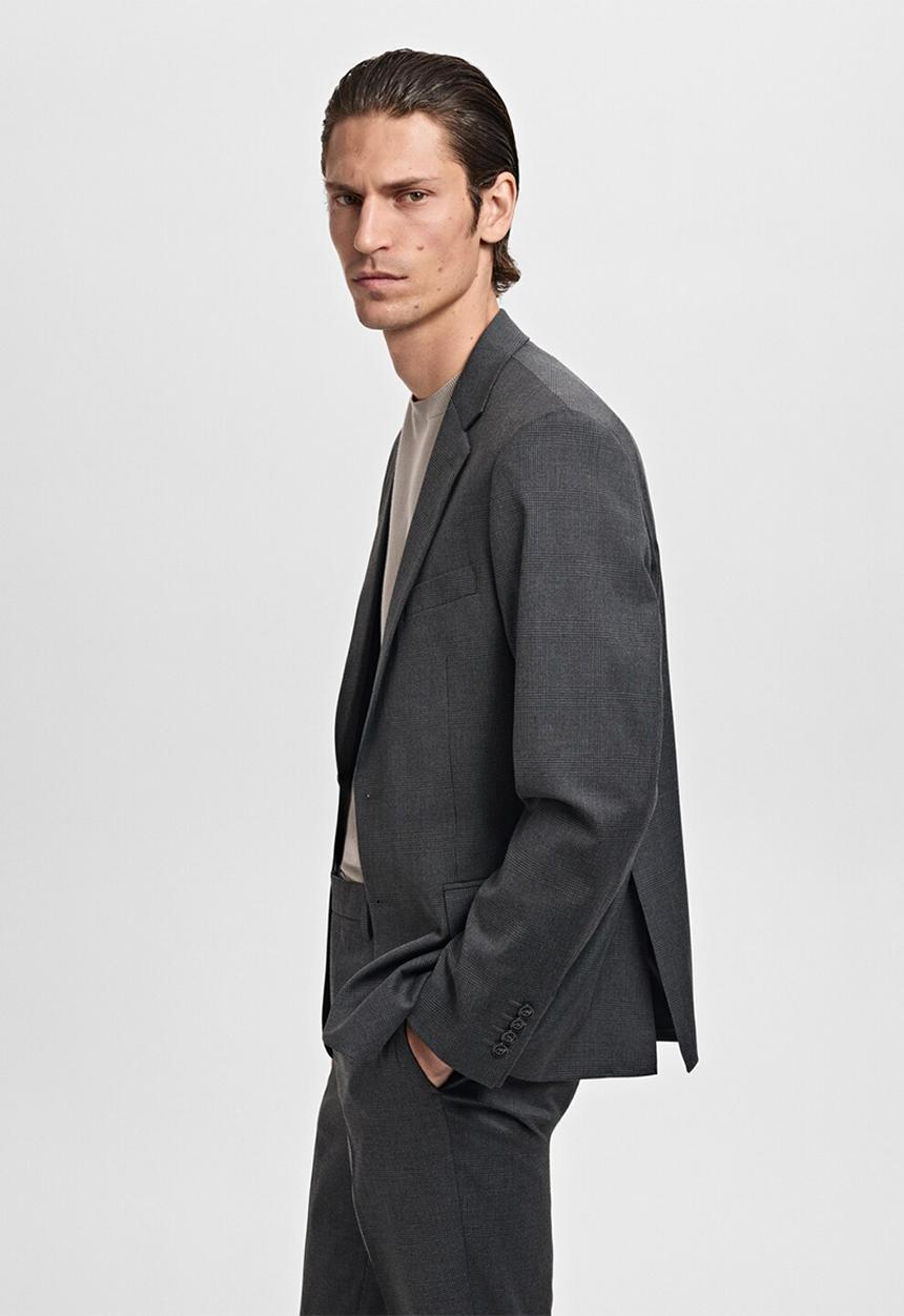 MANGO - Americana Milan - Dark Grey