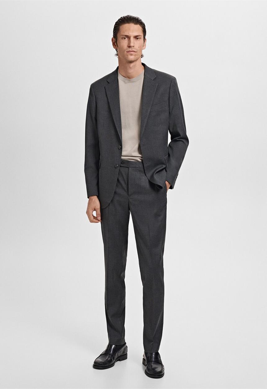 MANGO - Americana Milan - Dark Grey