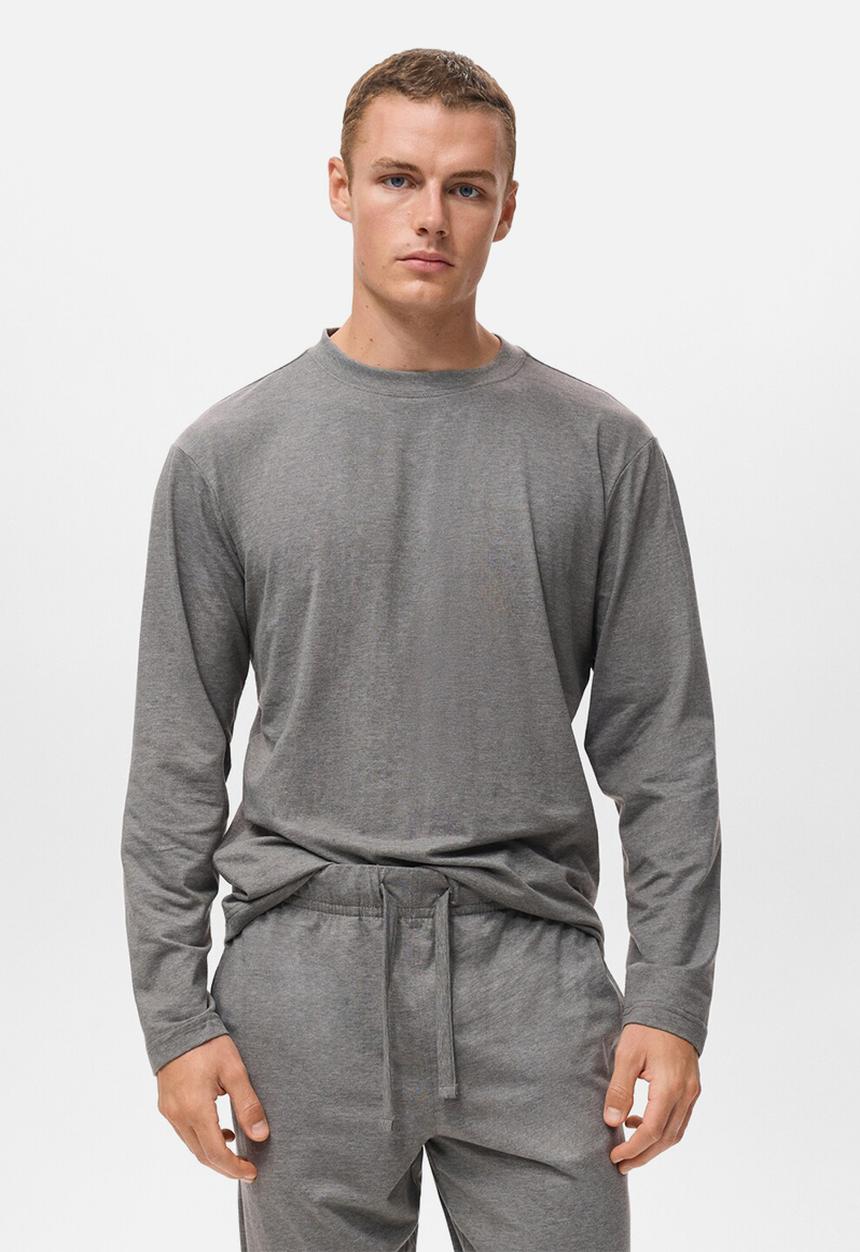 MANGO - Pijama Pack Nightset - Grey