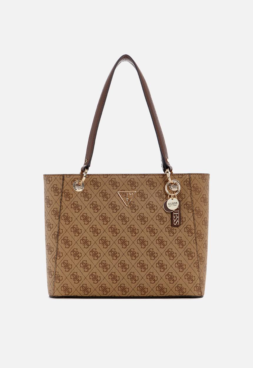 GUESS - Noelle Ii Small Tote Bag - Brown