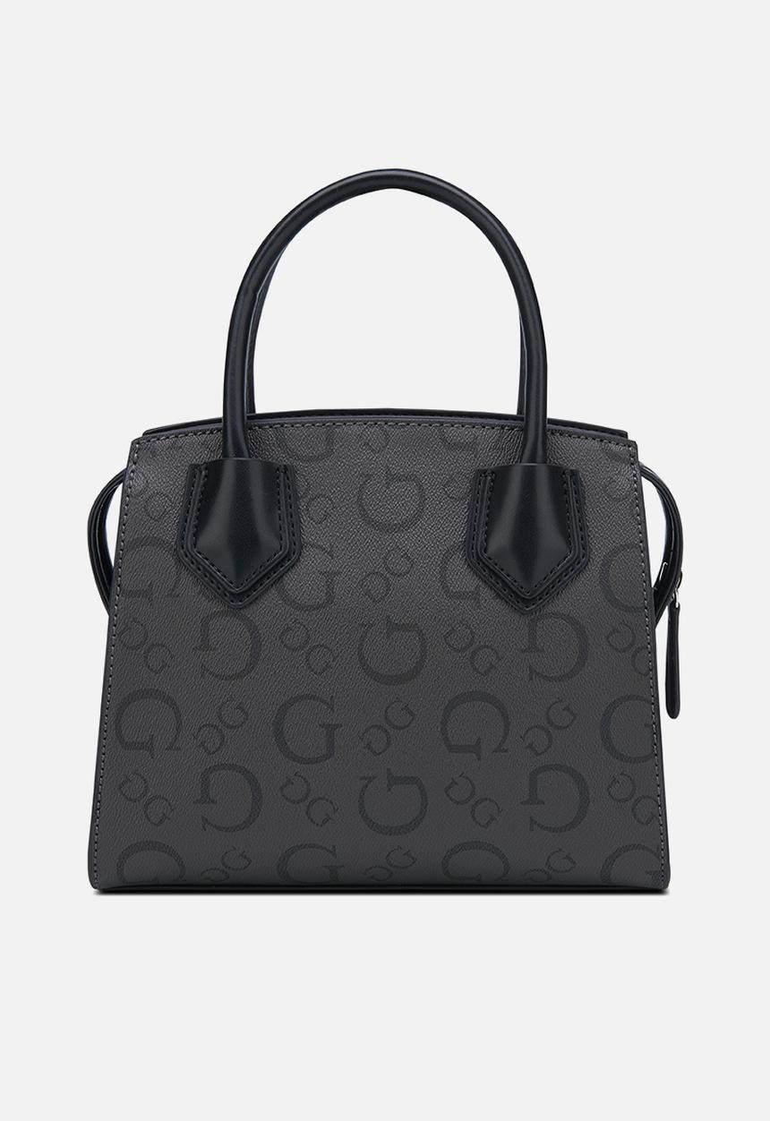 GUESS - Dorval Satchel Bag- Black