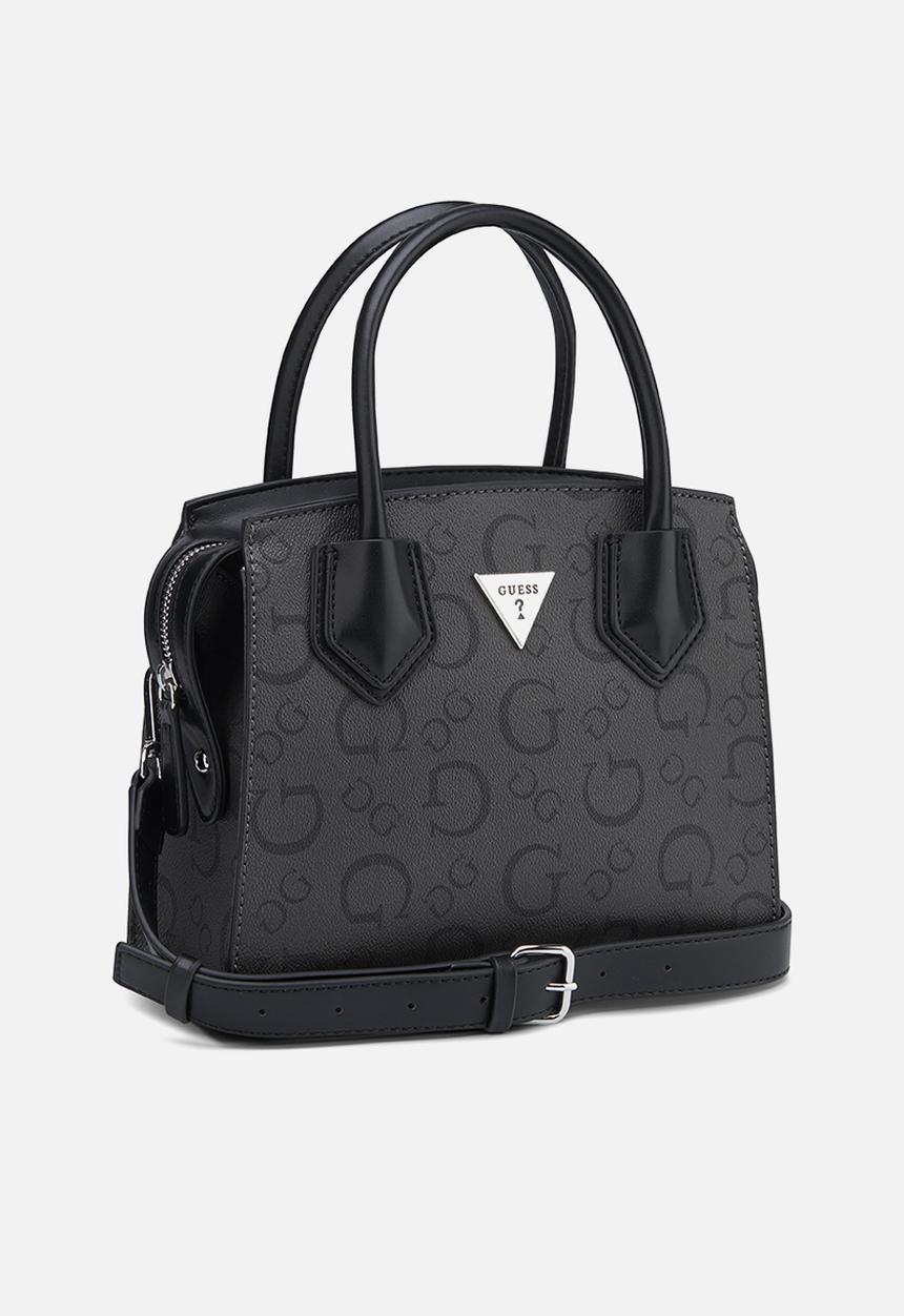 GUESS - Dorval Satchel Bag- Black
