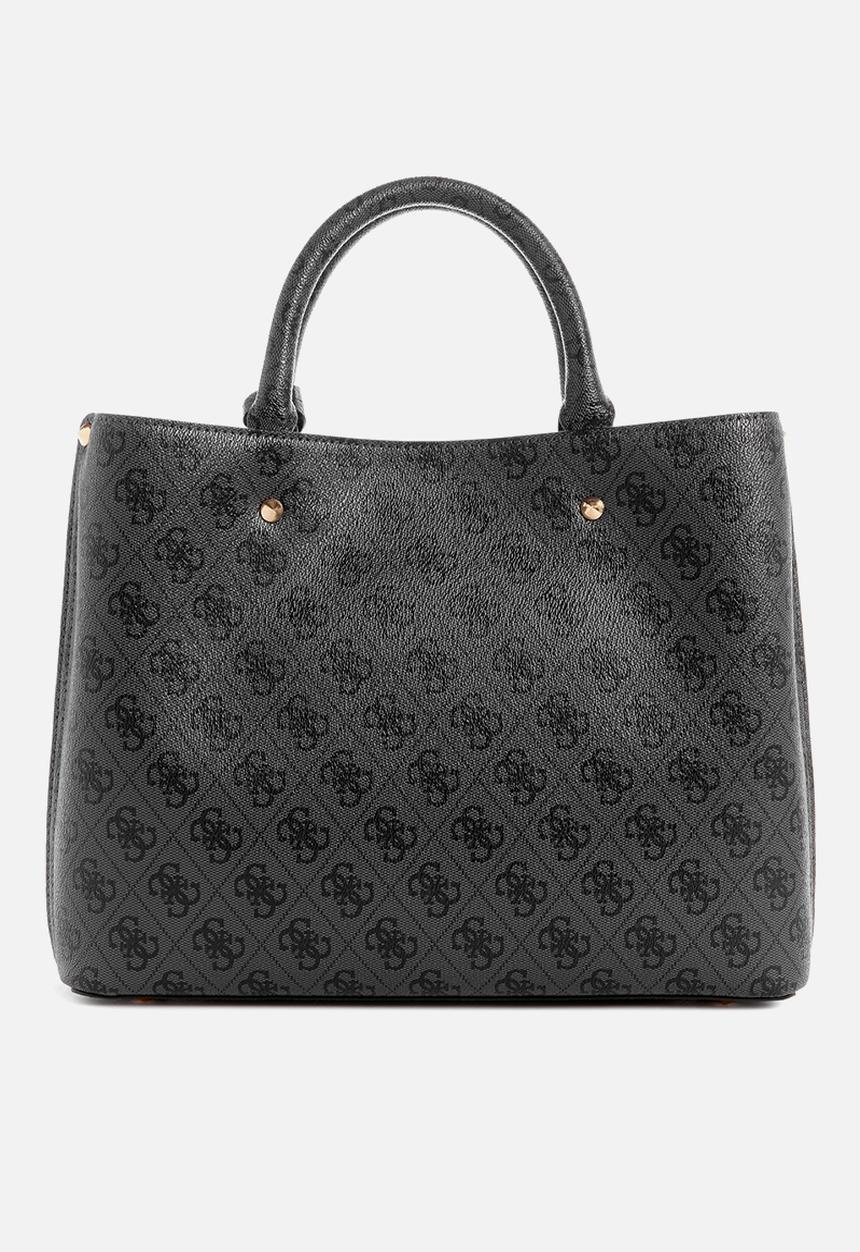 GUESS - Meridian Ii Girlfriend Satchel Bag - Black