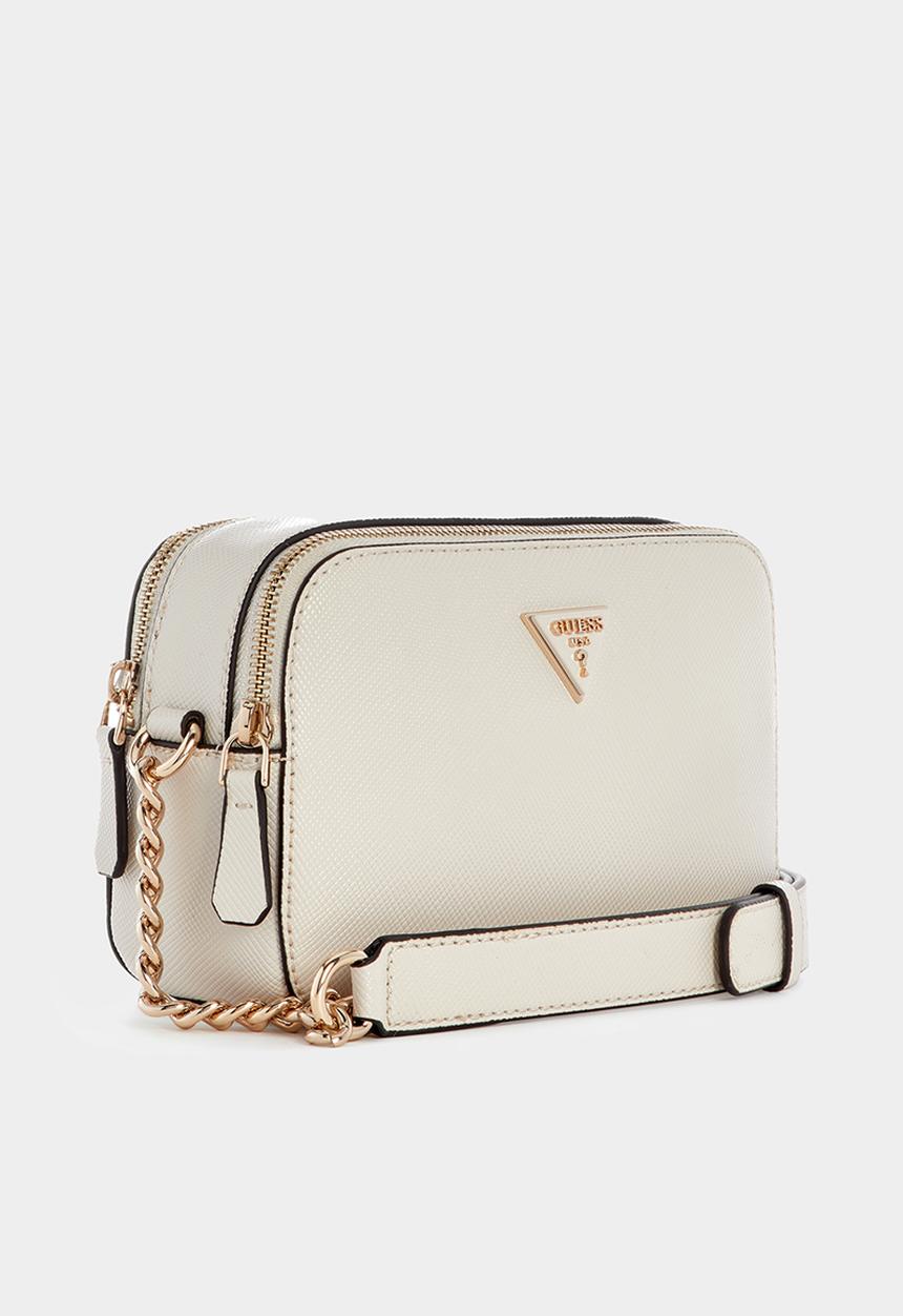 GUESS - Noelle Ii Camera Crossbody Bag- Beige