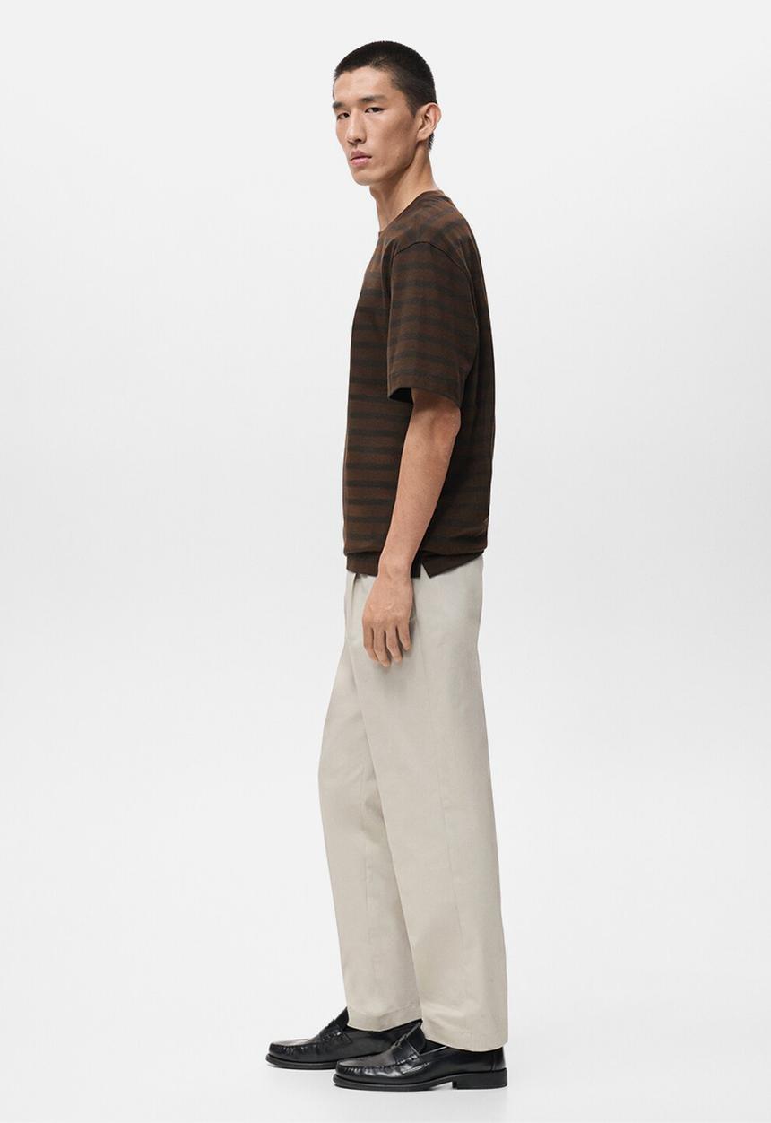 MANGO - Camiseta Anouks - Light Brown