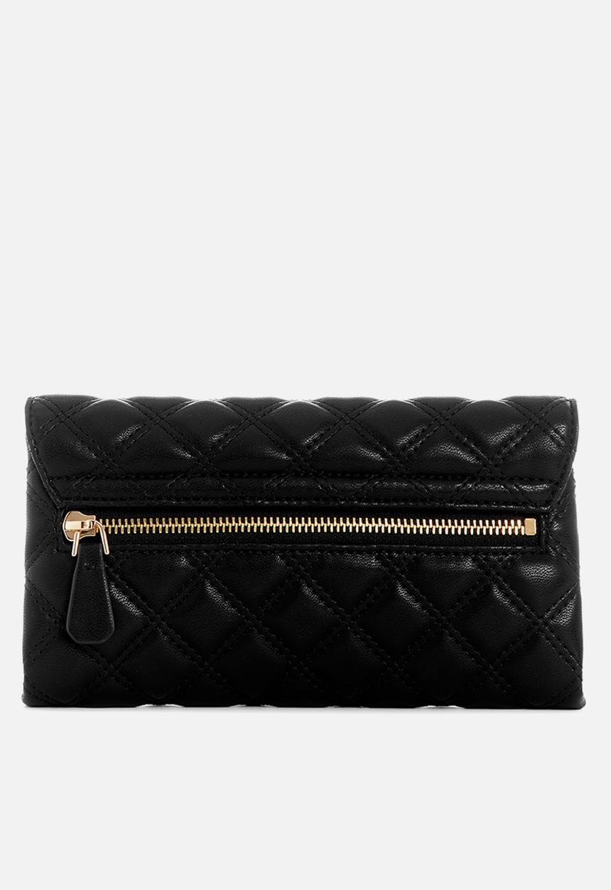 GUESS - Giully Crossbody Flap Organizer Bag-Black