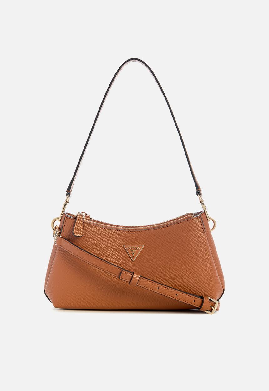 GUESS - Noelle Ii 3 Comp Crossbody Bag - Brown