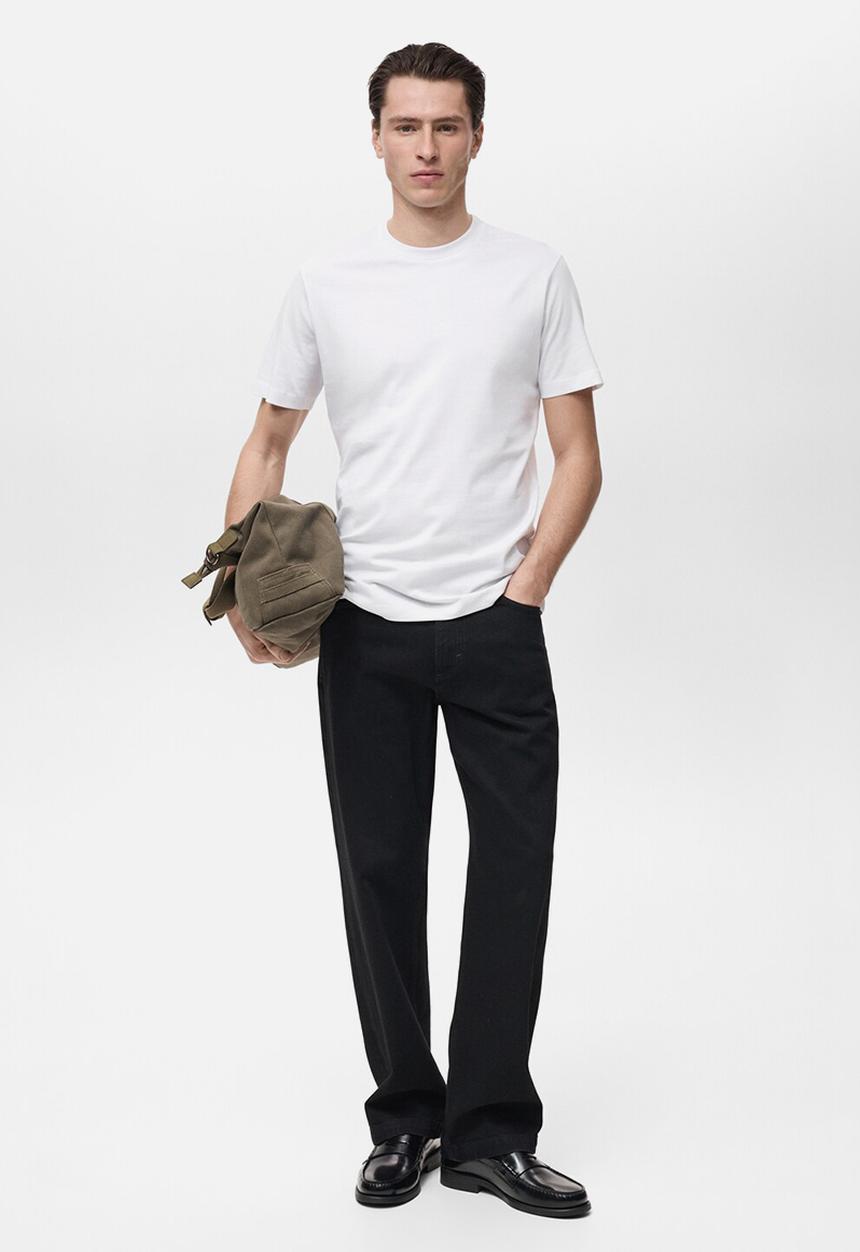 MANGO - Camiseta Cherlo - White