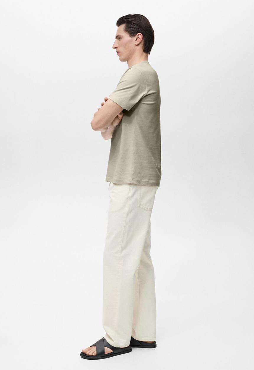 MANGO - Camiseta Cherlo - Sand