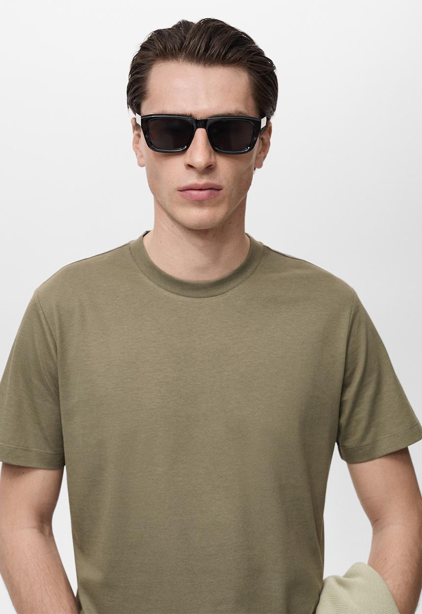 MANGO - Camiseta Cherlo - Dark Green