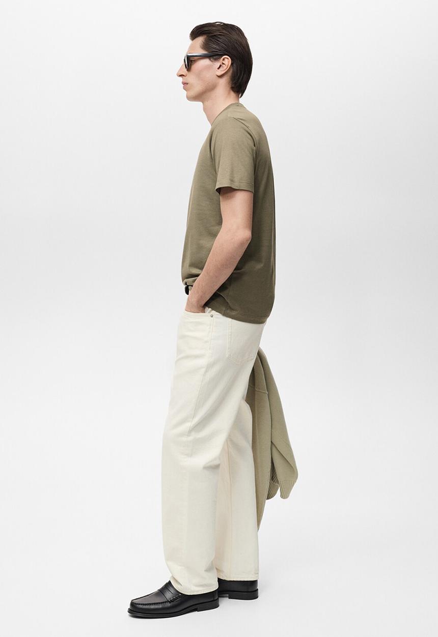 MANGO - Camiseta Cherlo - Dark Green