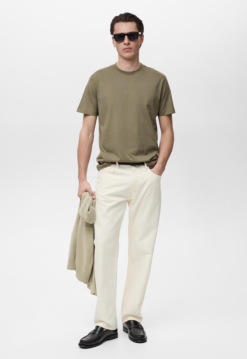 MANGO - Camiseta Cherlo - Dark Green