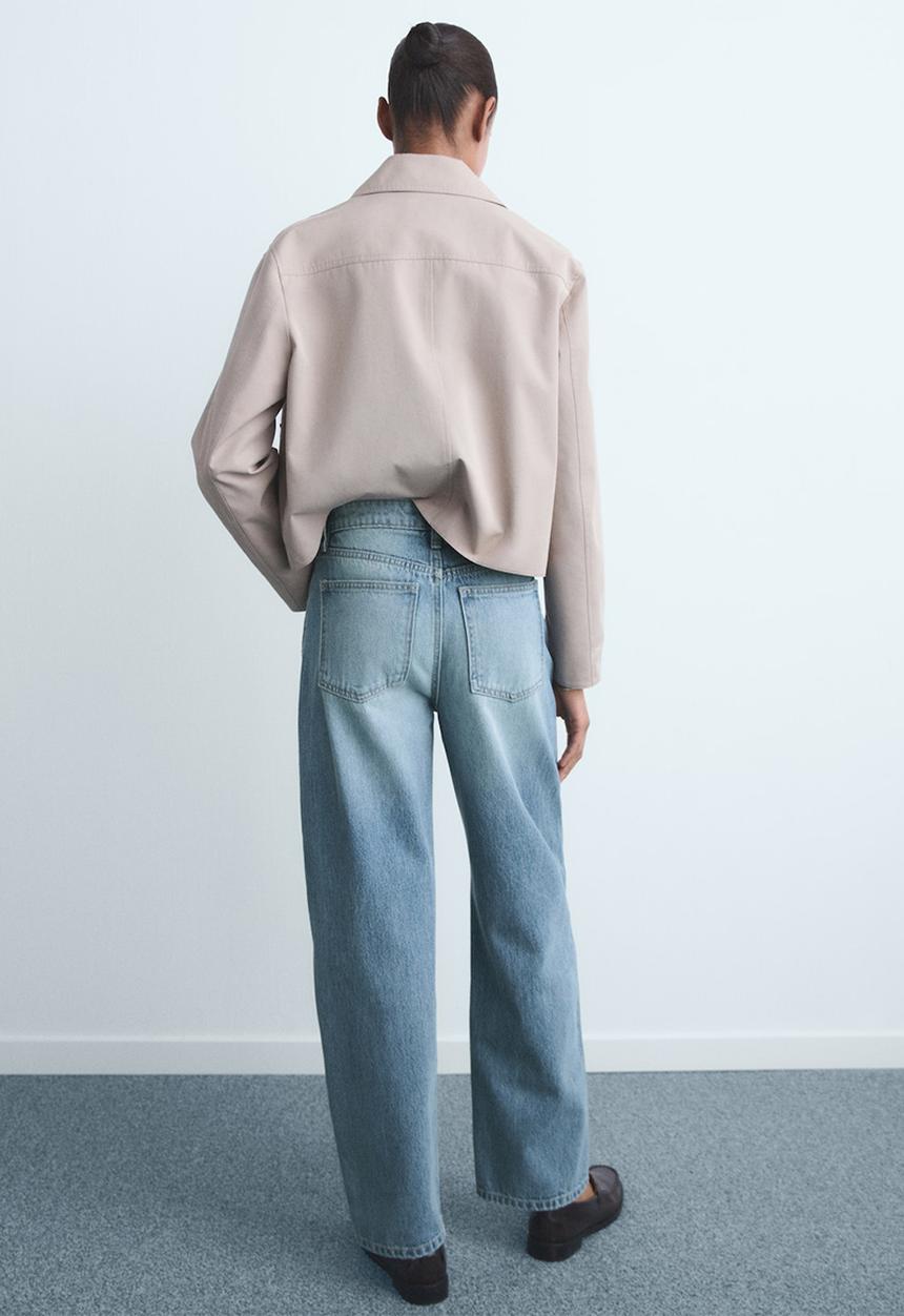 MANGO - Jeans bet - open-blue