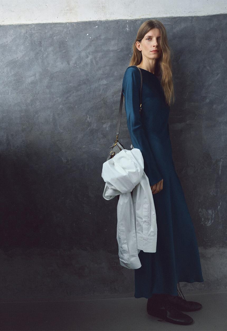 MANGO - Vestido tayler - midnight navy