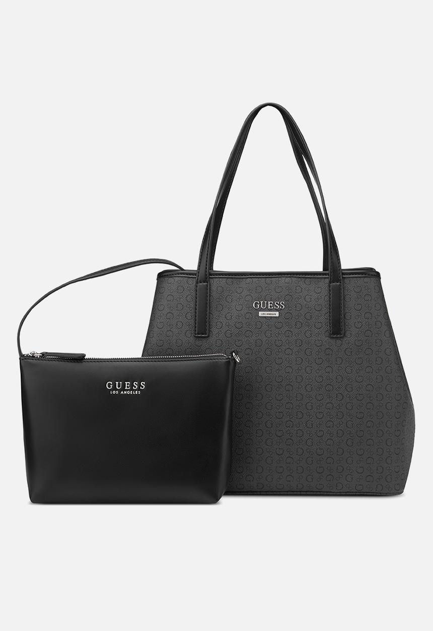 GUESS - Portini Trap Tote Bag- Black