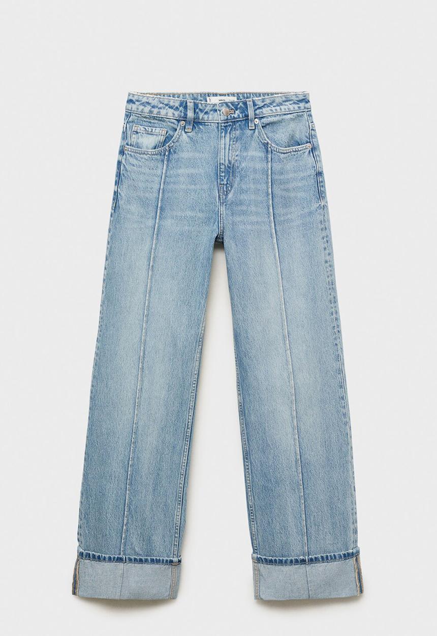 MANGO - Jeans sienna - open blue
