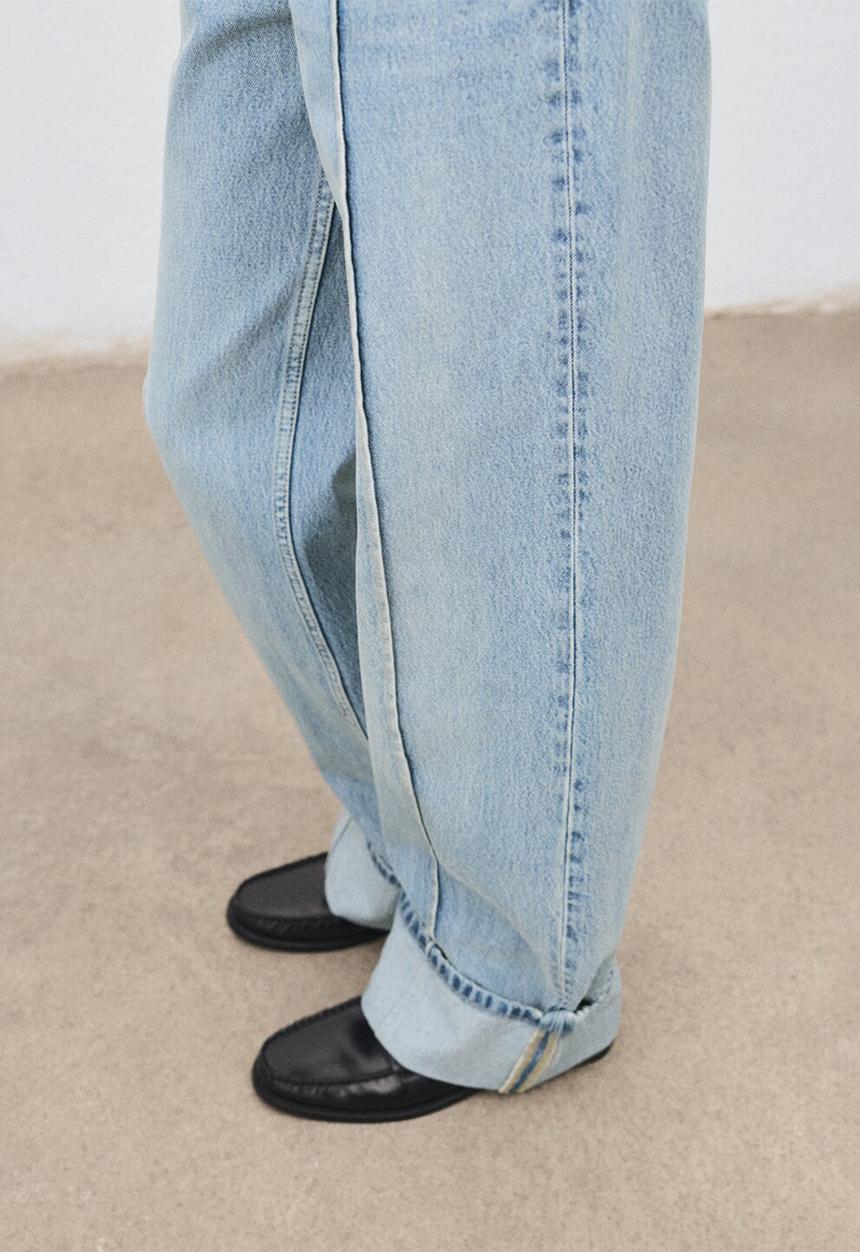 MANGO - Jeans sienna - open blue