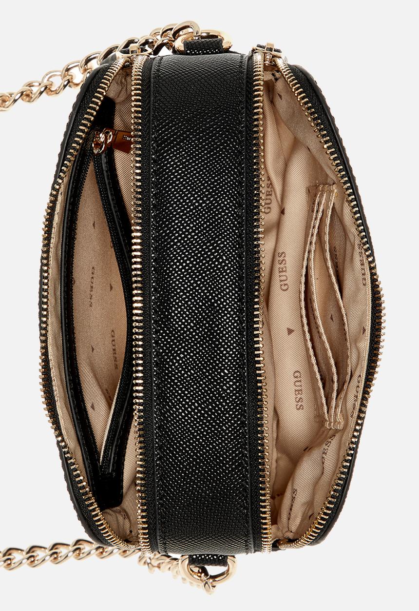 GUESS - Noelle ii camera crossbody- black