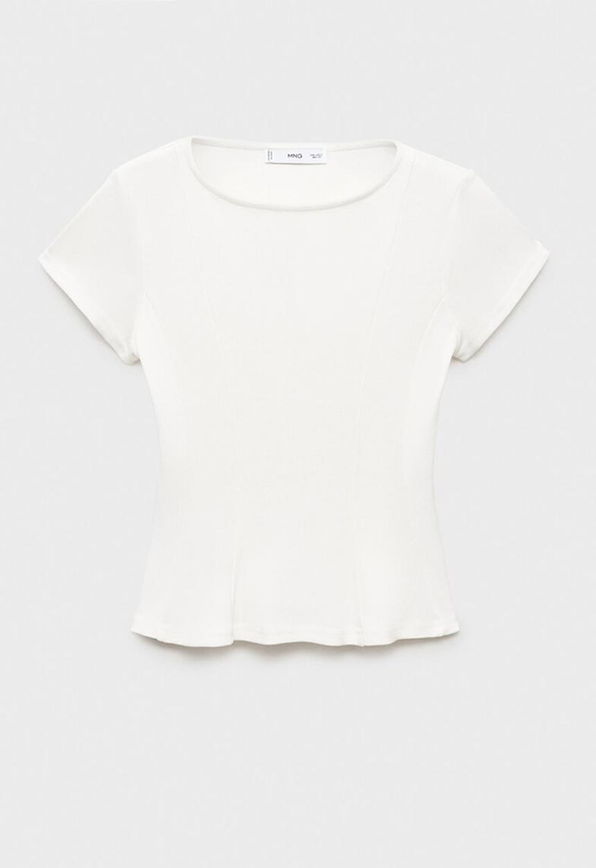 MANGO - T-shirt sandri -  white