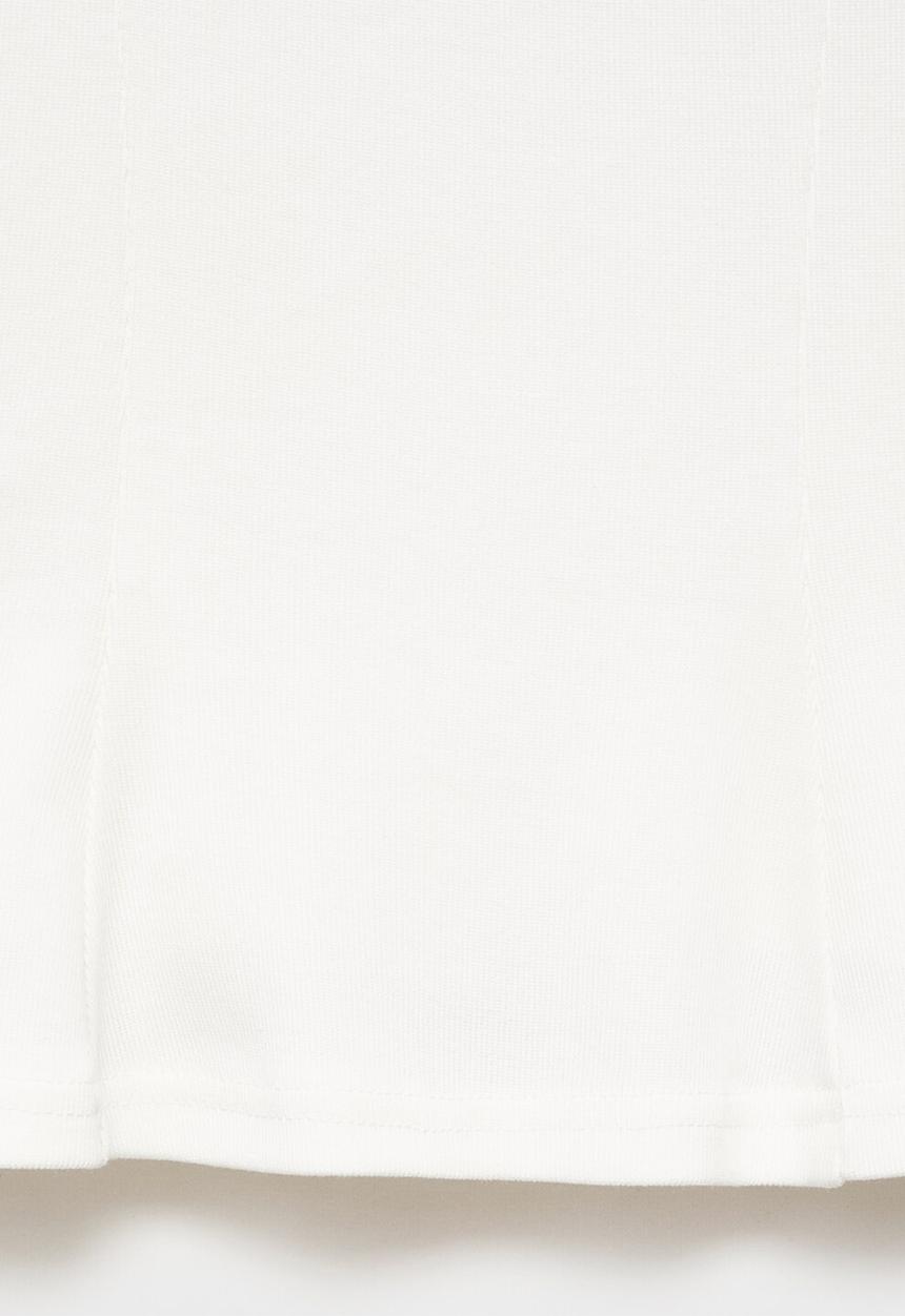 MANGO - T-shirt sandri -  white