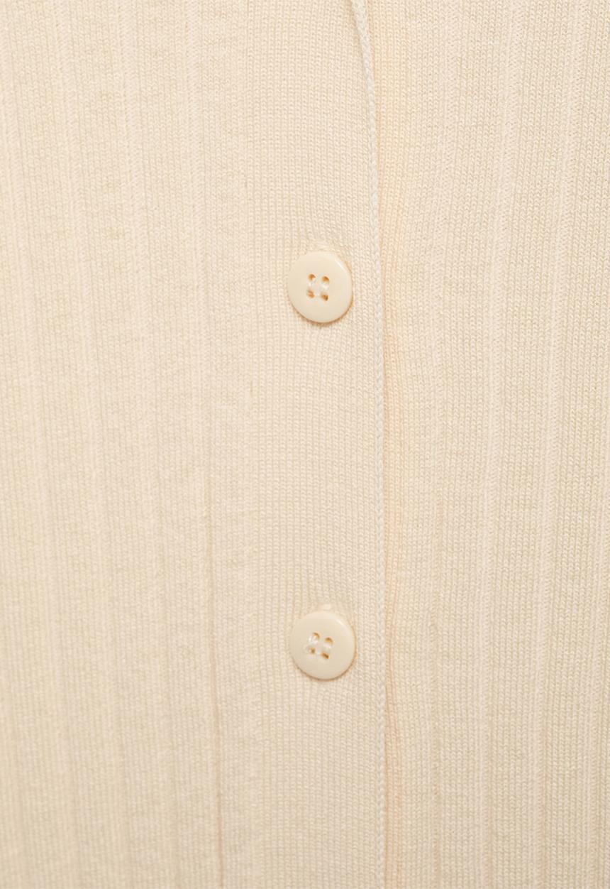 MANGO - Cardigan Latte - Light Beige