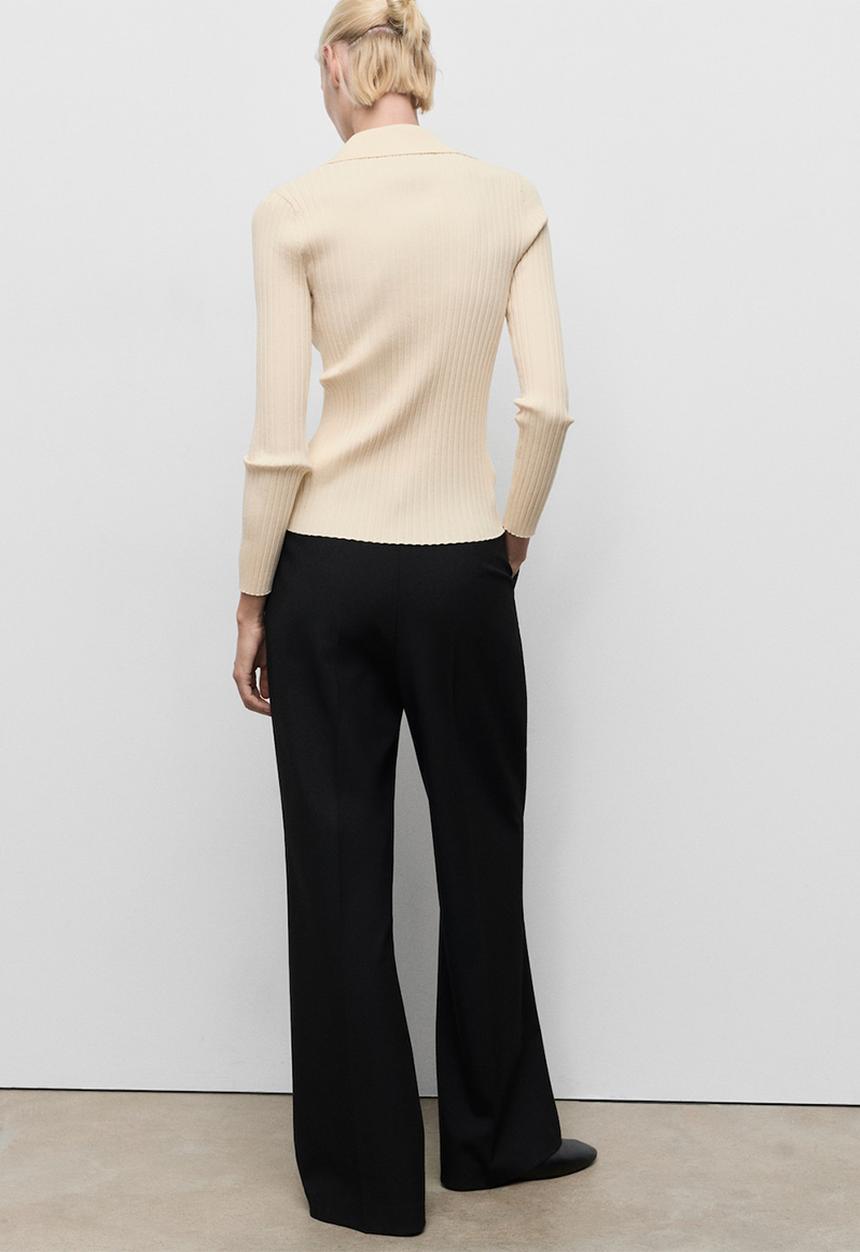 MANGO - Cardigan Latte - Light Beige