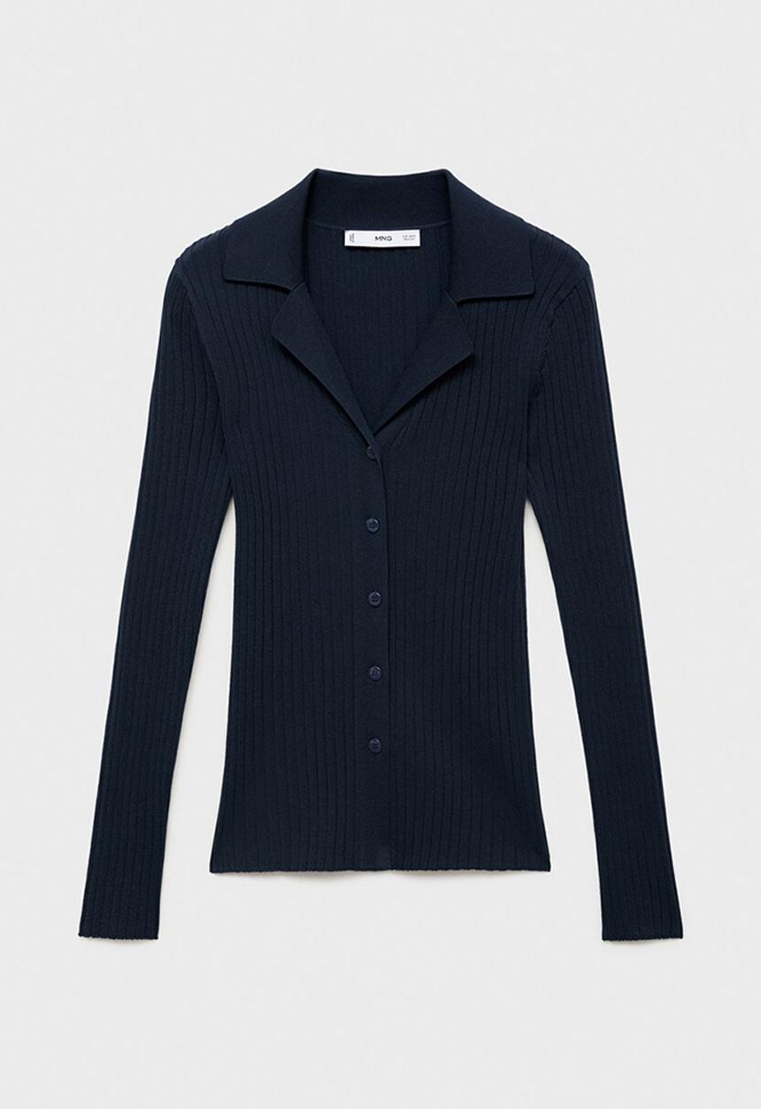 MANGO - Cardigan luccapk - midnight navy